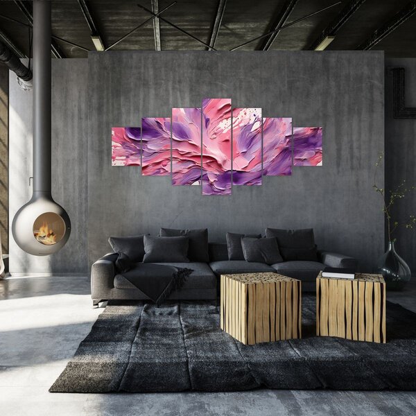 Obraz - Romantická abstrakce (210x100 cm)
