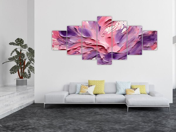 Obraz - Romantická abstrakce (210x100 cm)
