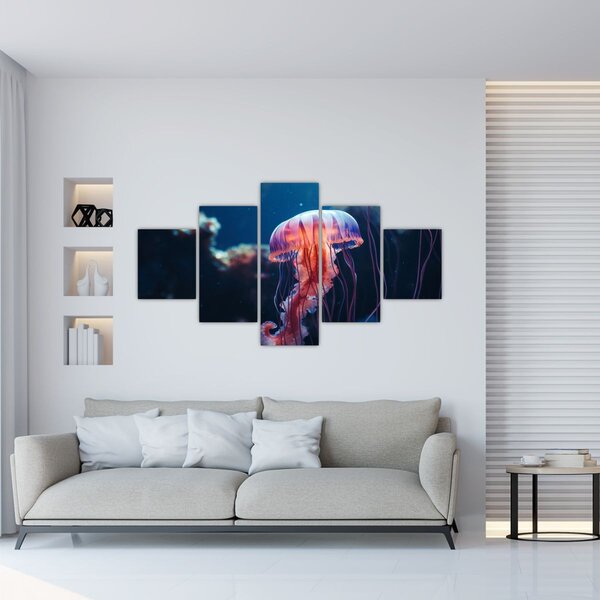 Obraz - Medúzka (125x70 cm)
