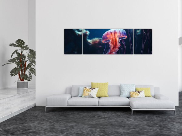 Obraz - Medúzka (170x50 cm)
