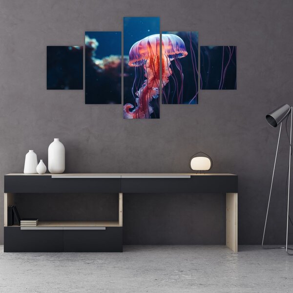 Obraz - Medúzka (125x70 cm)