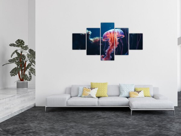 Obraz - Medúzka (125x70 cm)