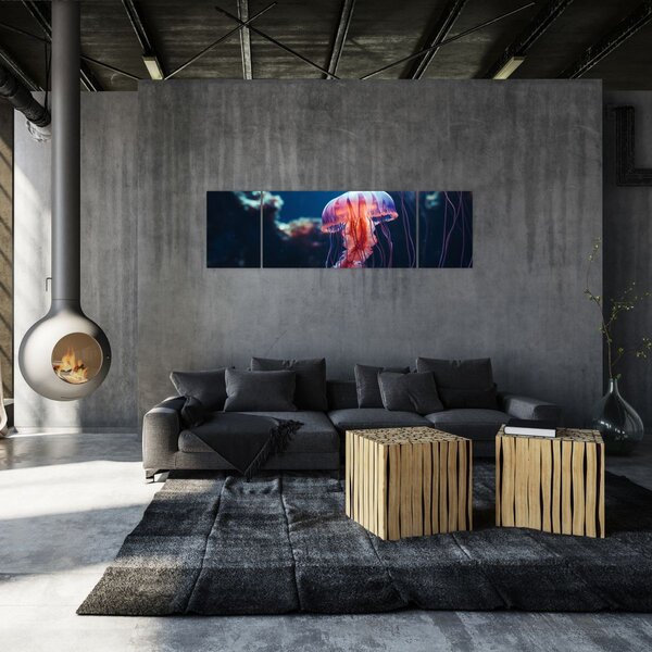 Obraz - Medúzka (170x50 cm)
