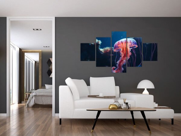 Obraz - Medúzka (125x70 cm)