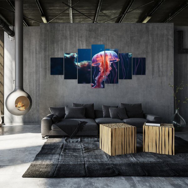 Obraz - Medúzka (210x100 cm)