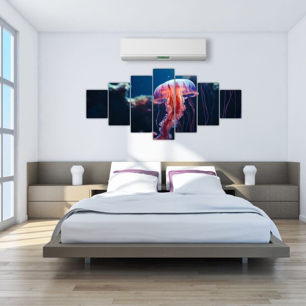Obraz - Medúzka (210x100 cm)