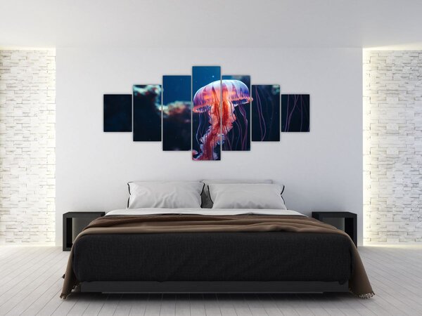 Obraz - Medúzka (210x100 cm)
