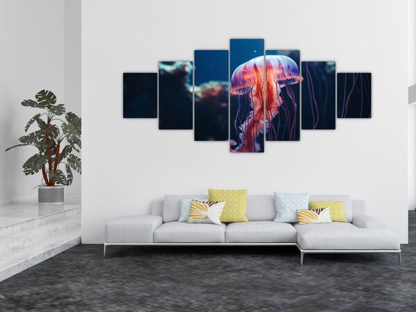 Obraz - Medúzka (210x100 cm)