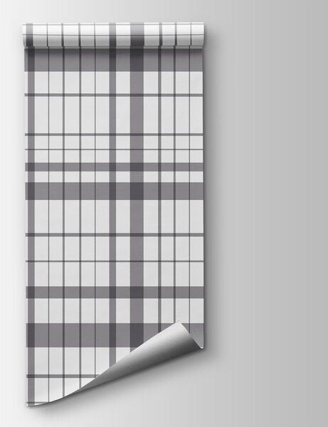 Fototapeta Šedobílý kostkovaný vzor, Abstraktní fototapety, Populární fototapety, w02852 - Tapeko.co.cz