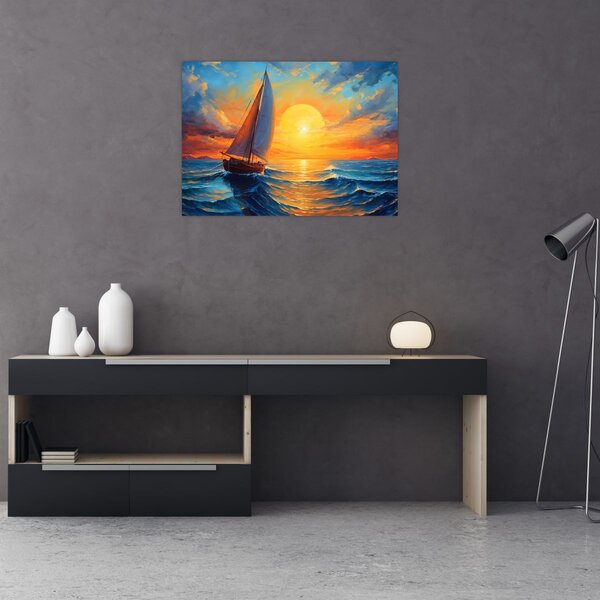 Obraz - Plachetnice (70x50 cm)