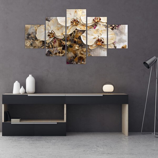 Obraz - Orchideje (125x70 cm)