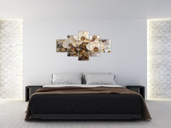 Obraz - Orchideje (125x70 cm)