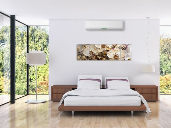 Obraz - Orchideje (170x50 cm)