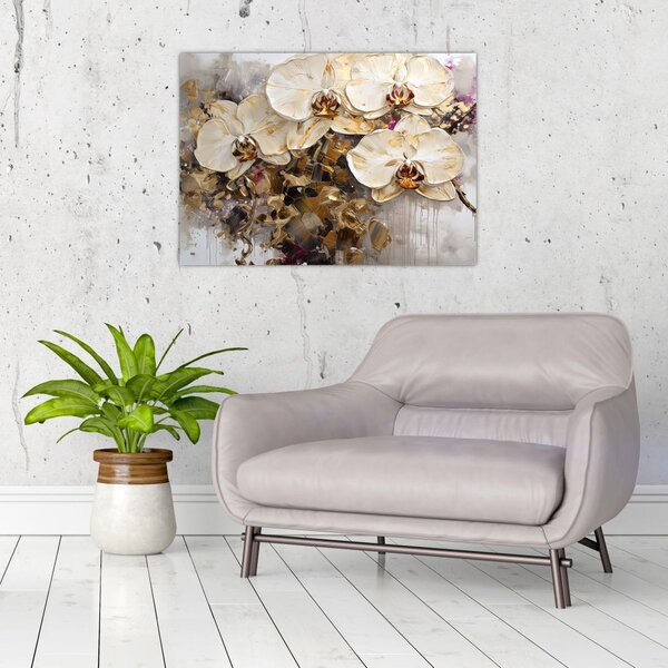 Obraz - Orchideje (70x50 cm)