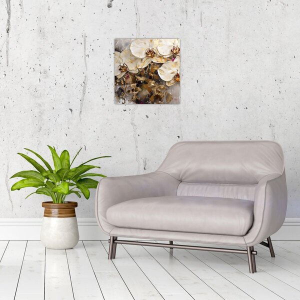 Obraz - Orchideje (30x30 cm)