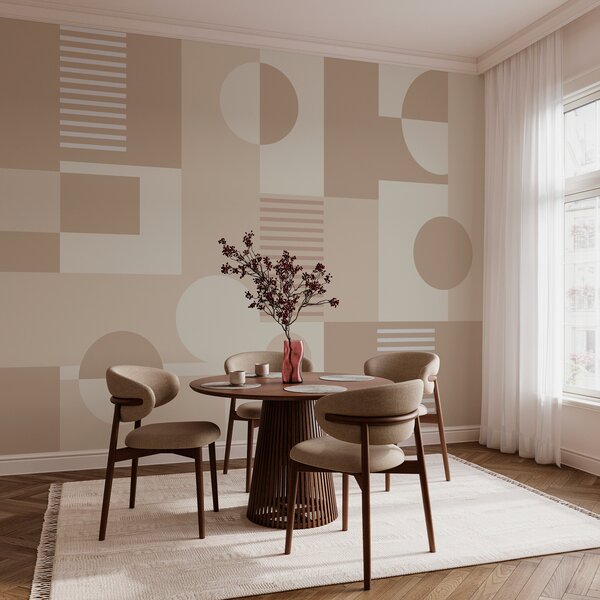 Fototapeta Vzor geometrických tvarů, Moderní fototapety, Populární fototapety, w02916v1 - Tapeko.co.cz