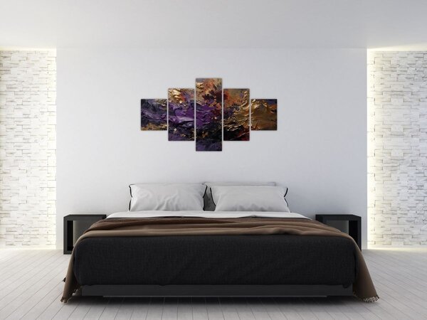 Obraz - Texturovaná abstrakce (125x70 cm)