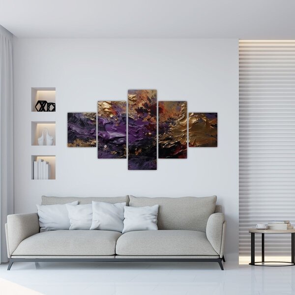 Obraz - Texturovaná abstrakce (125x70 cm)