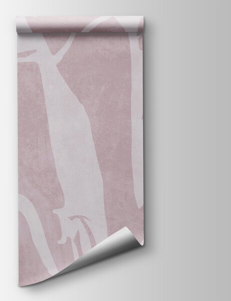 Fototapeta Růžový a bílý vzor, Designové fototapety na zeď, Populární fototapety, w02917v2 - Tapeko.co.cz