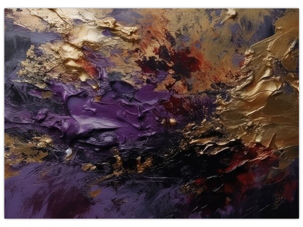 Obraz - Texturovaná abstrakce (70x50 cm)