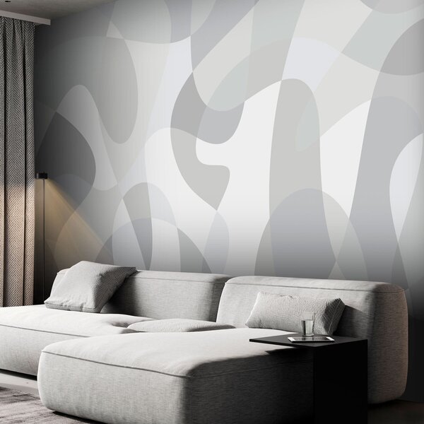 Fototapeta Šedé a bílé pozadí, Designové fototapety na zeď, Populární fototapety, w02932v2 - Tapeko.co.cz