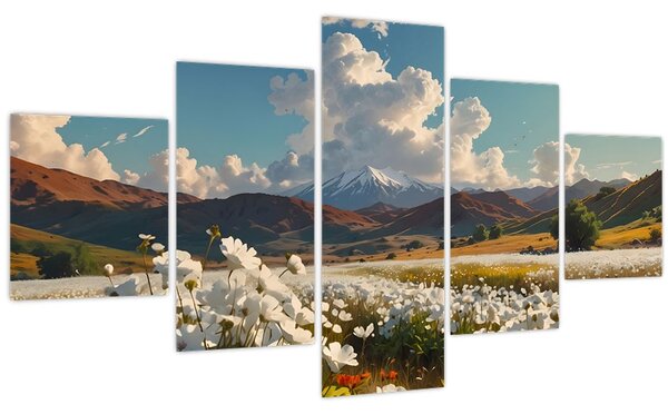 Obraz - Klidná krajina (125x70 cm)