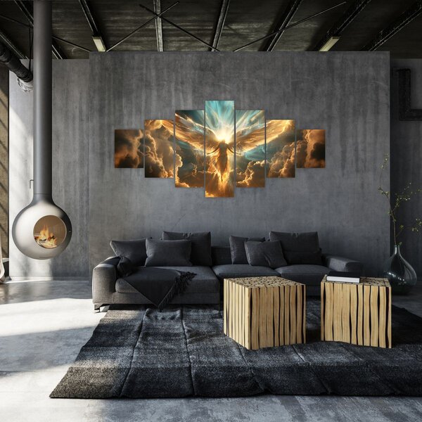 Obraz - Andělská mytologie (210x100 cm)