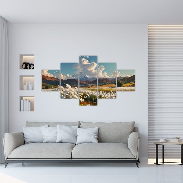 Obraz - Klidná krajina (125x70 cm)