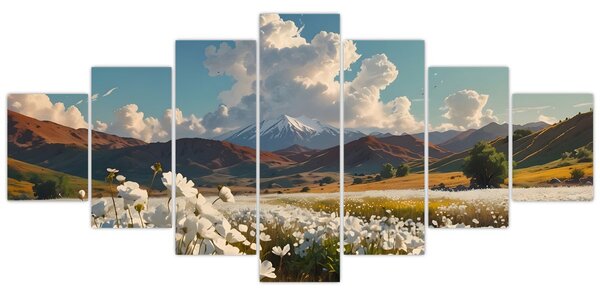 Obraz - Klidná krajina (210x100 cm)