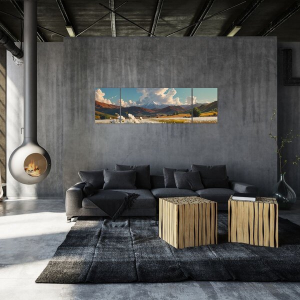 Obraz - Klidná krajina (170x50 cm)