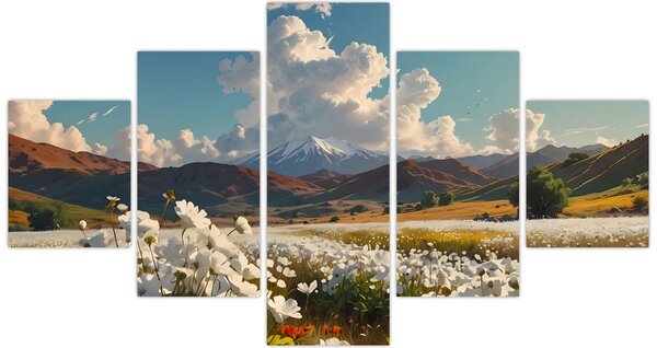 Obraz - Klidná krajina (125x70 cm)