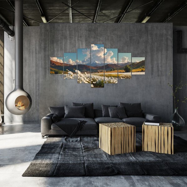 Obraz - Klidná krajina (210x100 cm)