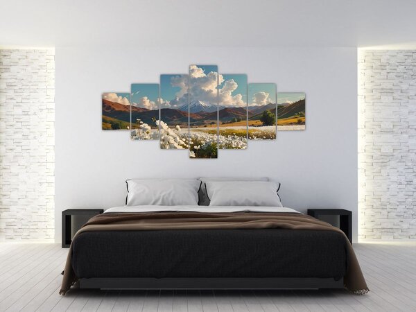 Obraz - Klidná krajina (210x100 cm)