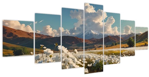 Obraz - Klidná krajina (210x100 cm)