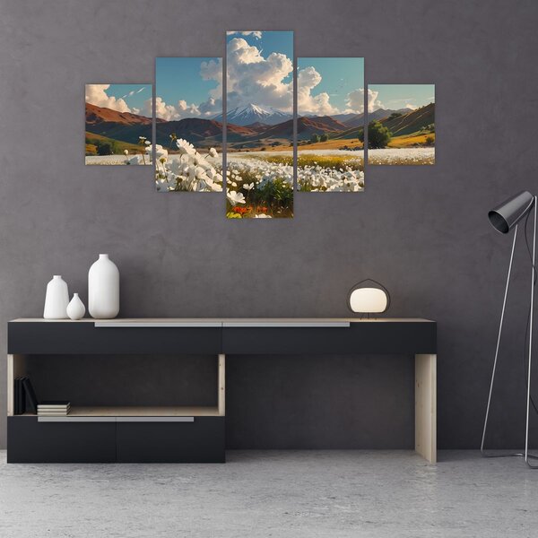 Obraz - Klidná krajina (125x70 cm)