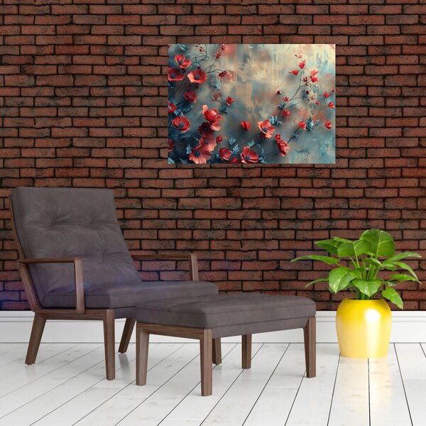 Obraz - Vlčí máky (70x50 cm)