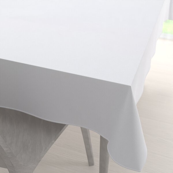 Biante Teflonový obdélníkový ubrus TF-068 Bílý bez vzoru 50x100 cm