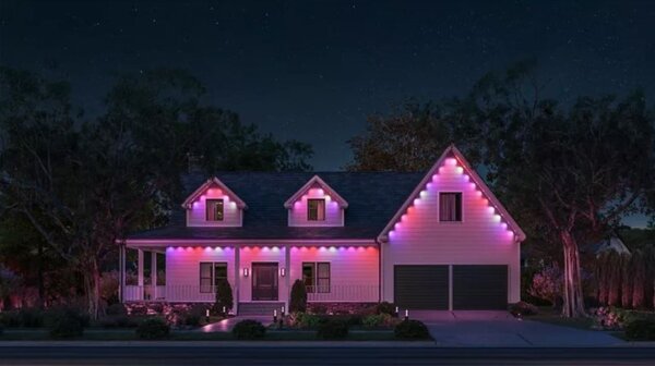 Venkovní světelný řetěz LED 1000–20000K biela IP65 Philips HUE White and Color Ambiance Festavia gradient 8721103078506