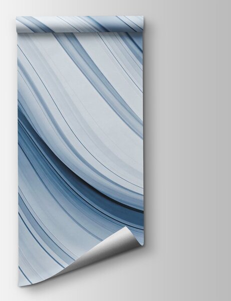Fototapeta Bílé a šedé vlnovky, Designové fototapety na zeď, Populární fototapety, w02899v1 - Tapeko.co.cz