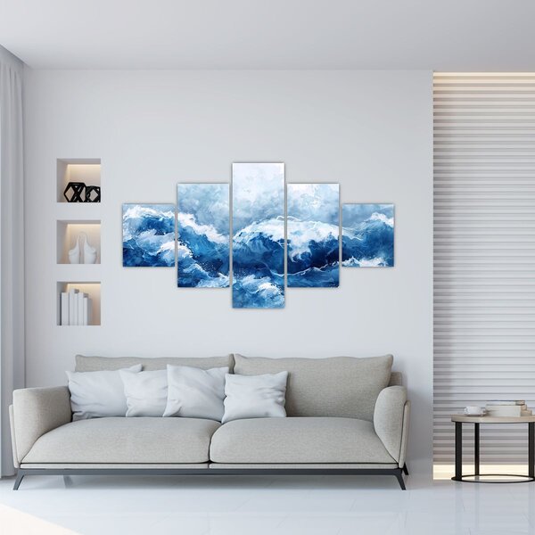 Obraz - Ilustrace moře (125x70 cm)