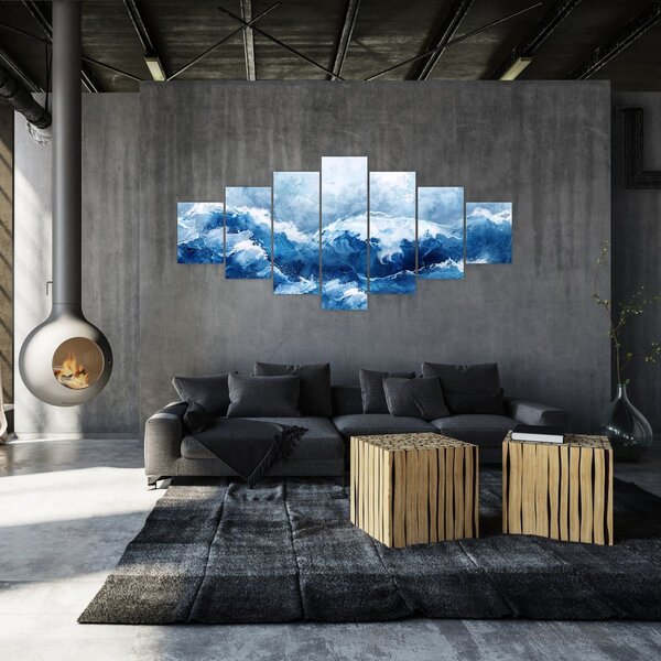 Obraz - Ilustrace moře (210x100 cm)
