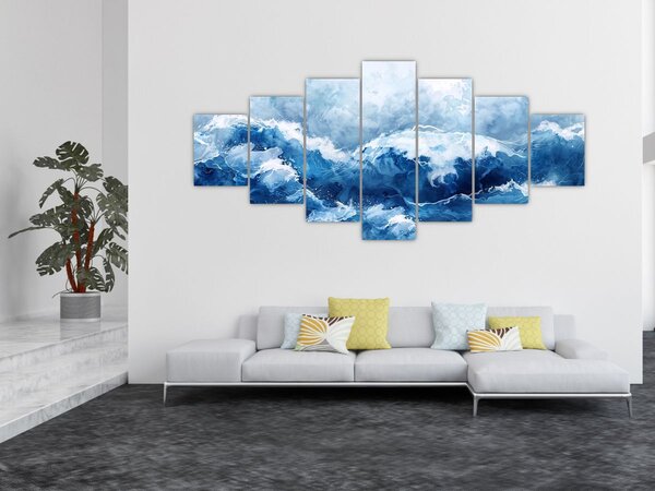 Obraz - Ilustrace moře (210x100 cm)