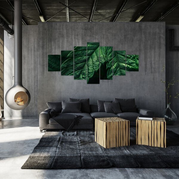 Obraz - Detail listu (210x100 cm)