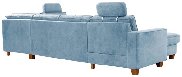 SEDACÍ SOUPRAVA, textil, světle modrá Sit & More - Sedací soupravy, Online Only