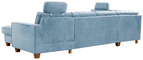 SEDACÍ SOUPRAVA, textil, světle modrá Sit & More - Sedací soupravy, Online Only