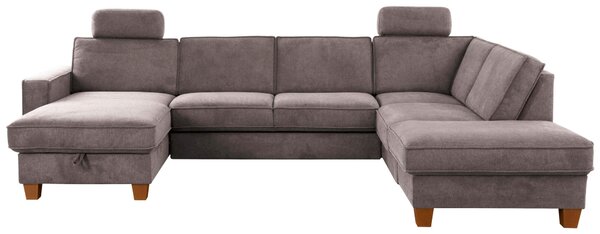 SEDACÍ SOUPRAVA, textil, šedohnědá Sit & More - Sedací soupravy, Online Only