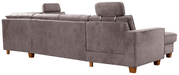 SEDACÍ SOUPRAVA, textil, šedohnědá Sit & More - Sedací soupravy, Online Only