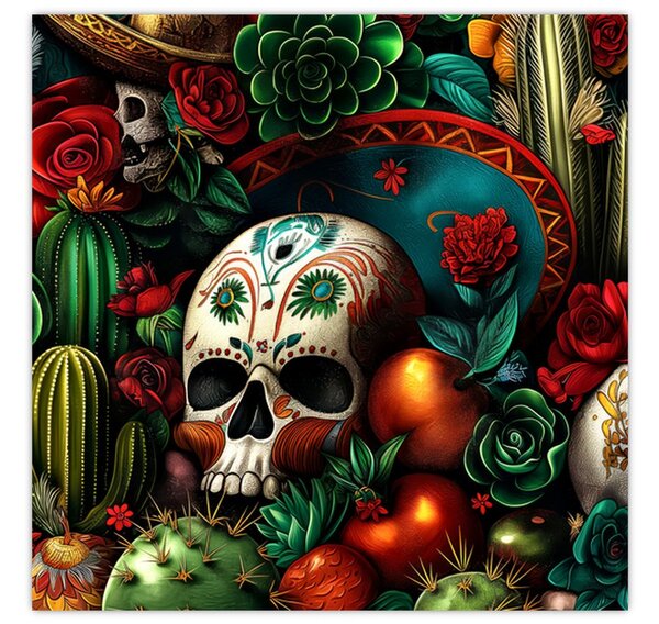 Obraz - Mexický koncept (30x30 cm)