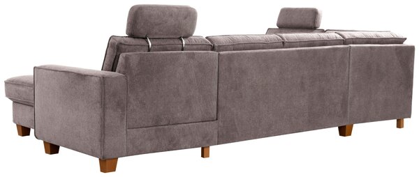 SEDACÍ SOUPRAVA, textil, šedohnědá Sit & More - Sedací soupravy, Online Only