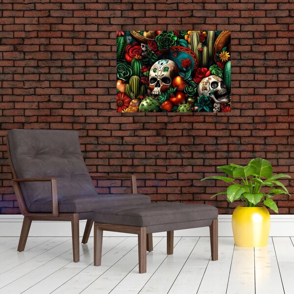 Obraz - Mexický koncept (70x50 cm)